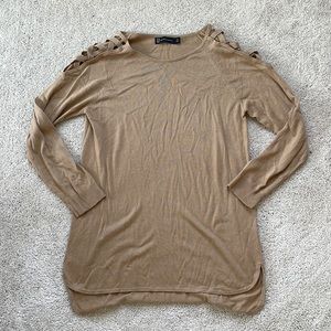 New York & Company Sweater Shoulder showing sleeve - Like New Condition
